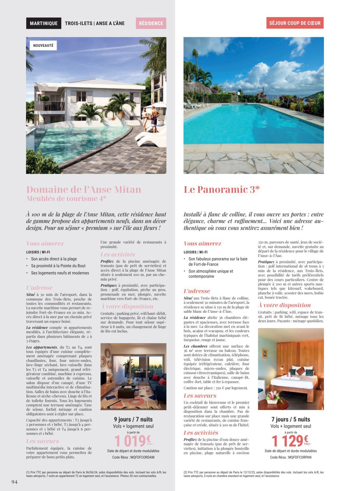 Catalogue Toutes destinations Séjours & Circuits 2024, page 00094