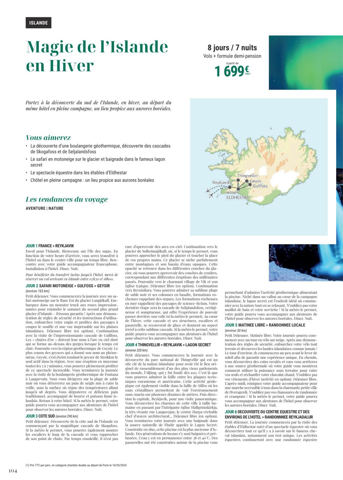 Catalogue Toutes destinations Séjours & Circuits 2024, page 00104