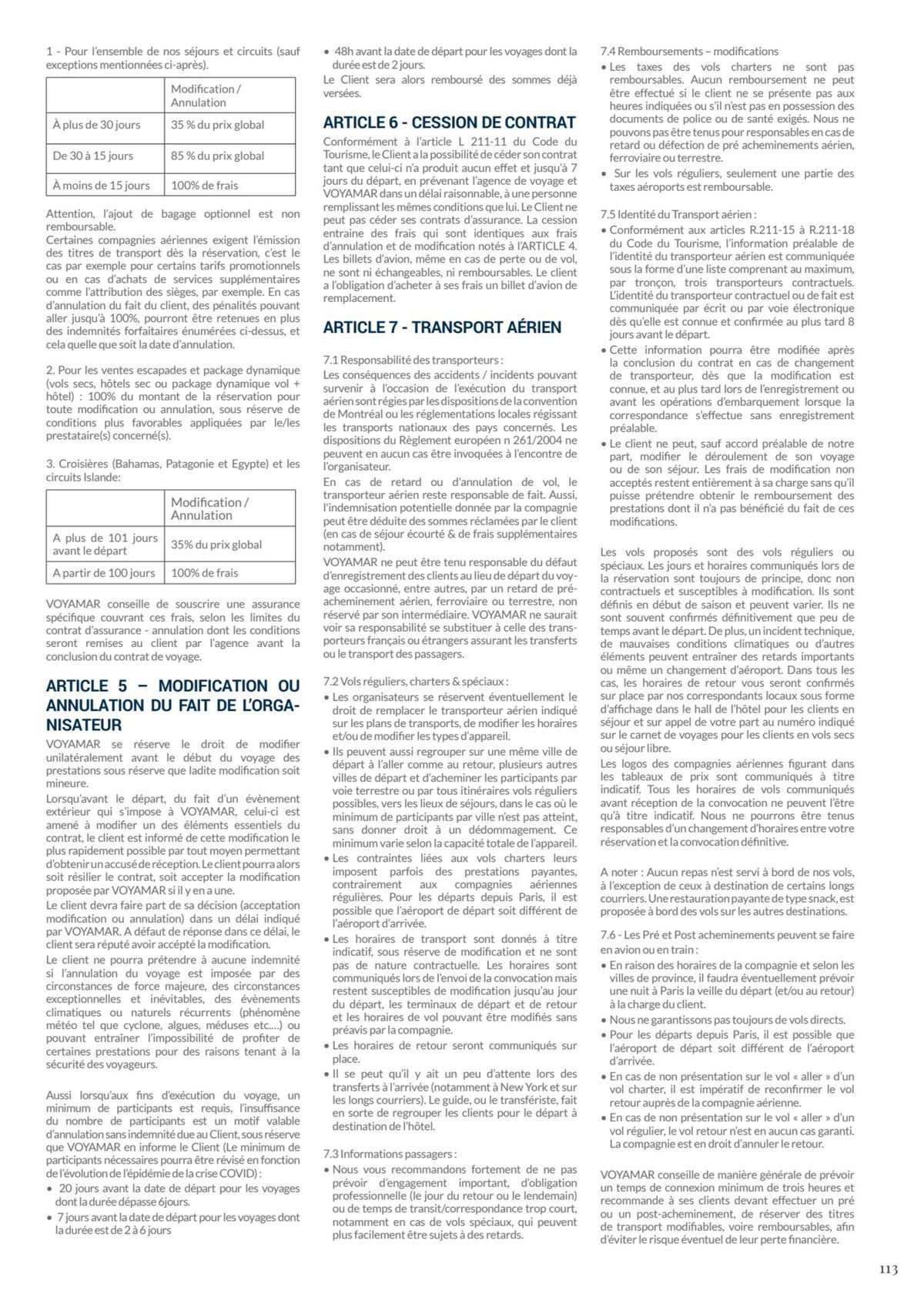Catalogue Toutes destinations Séjours & Circuits 2024, page 00113
