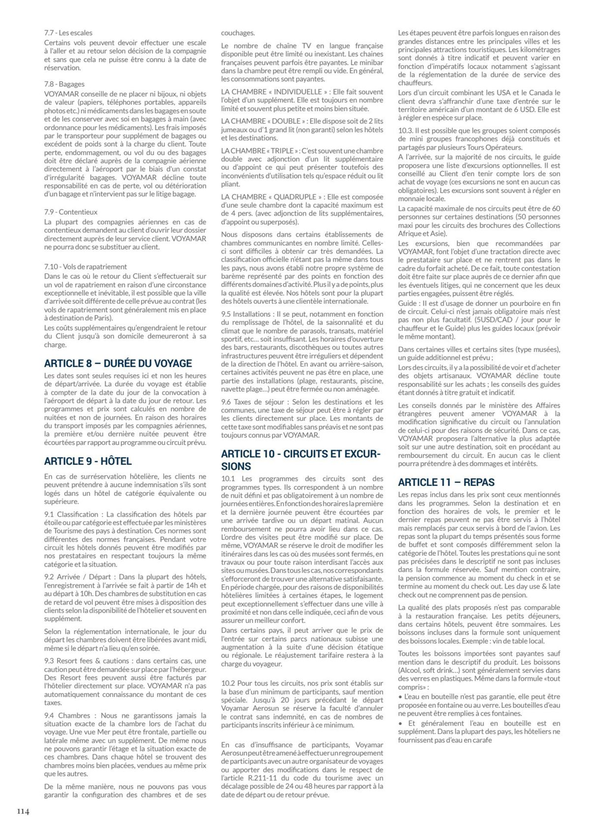 Catalogue Toutes destinations Séjours & Circuits 2024, page 00114