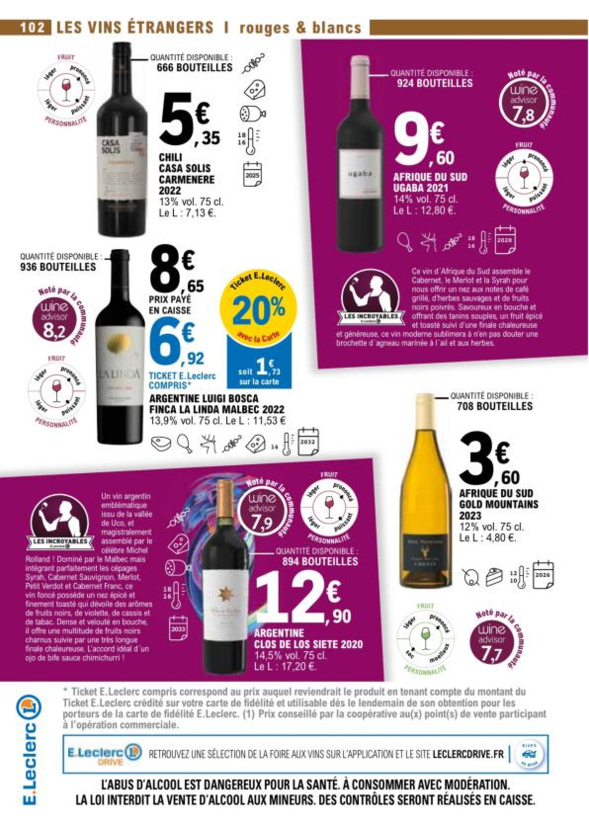 Catalogue Foire Aux Vins - Mixte, page 00005