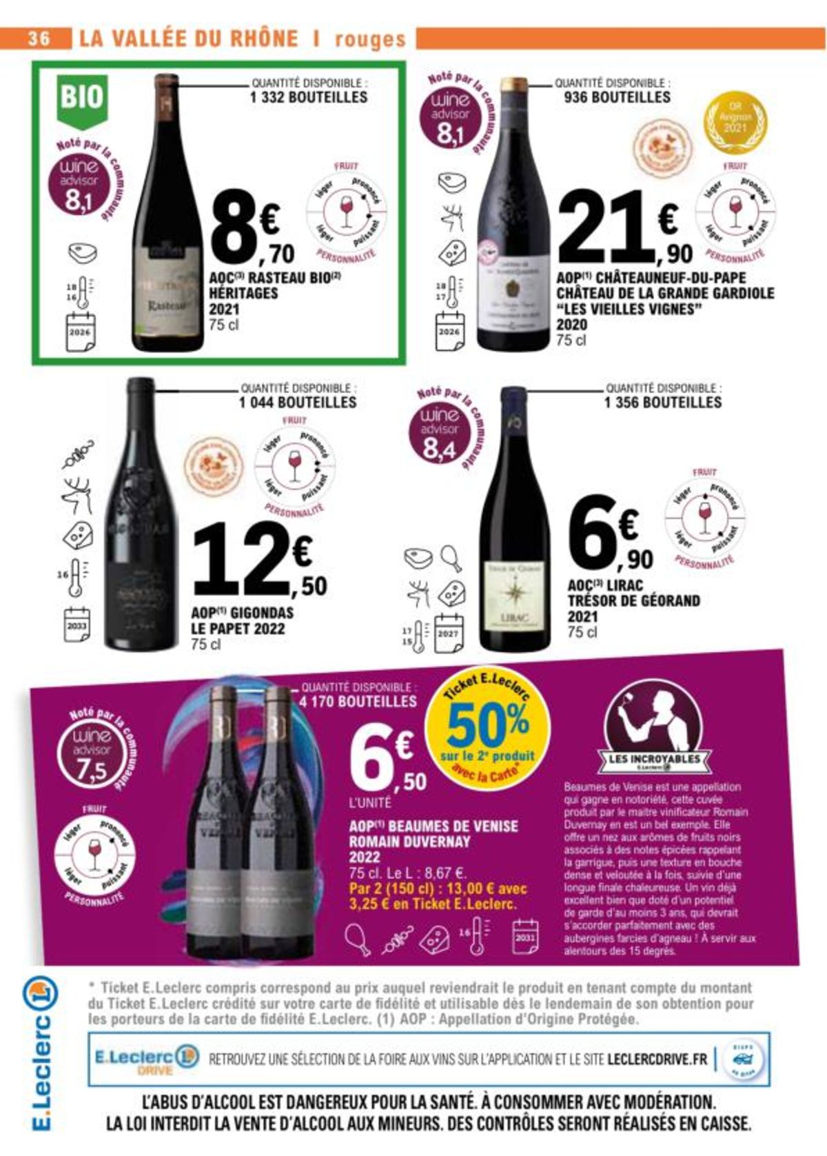 Catalogue Foire Aux Vins - Mixte, page 02918