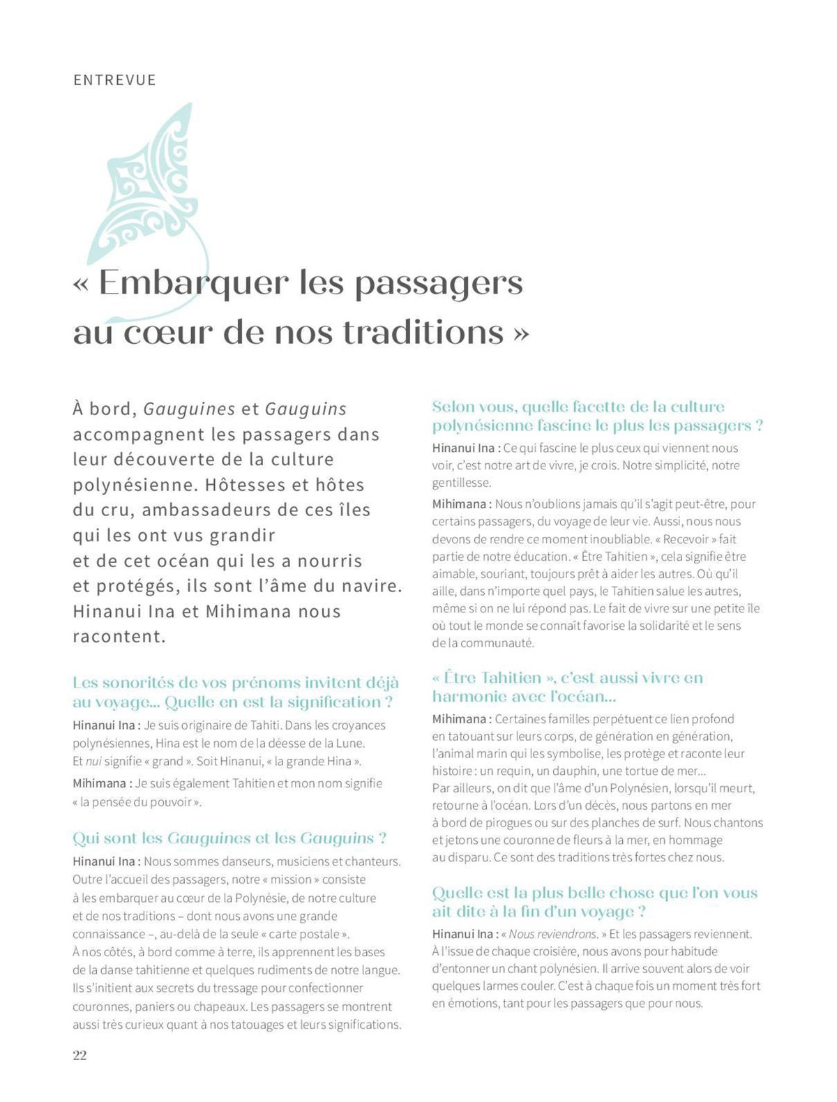 Catalogue Paul Gauguin Croisières 2025, page 00014