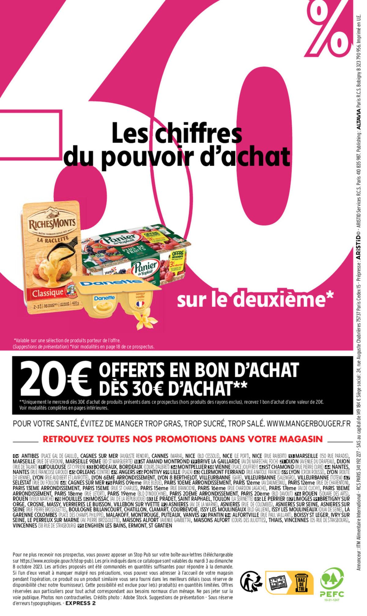 Catalogue 70% Les chiffres du pouvoir d'achat, page 00011