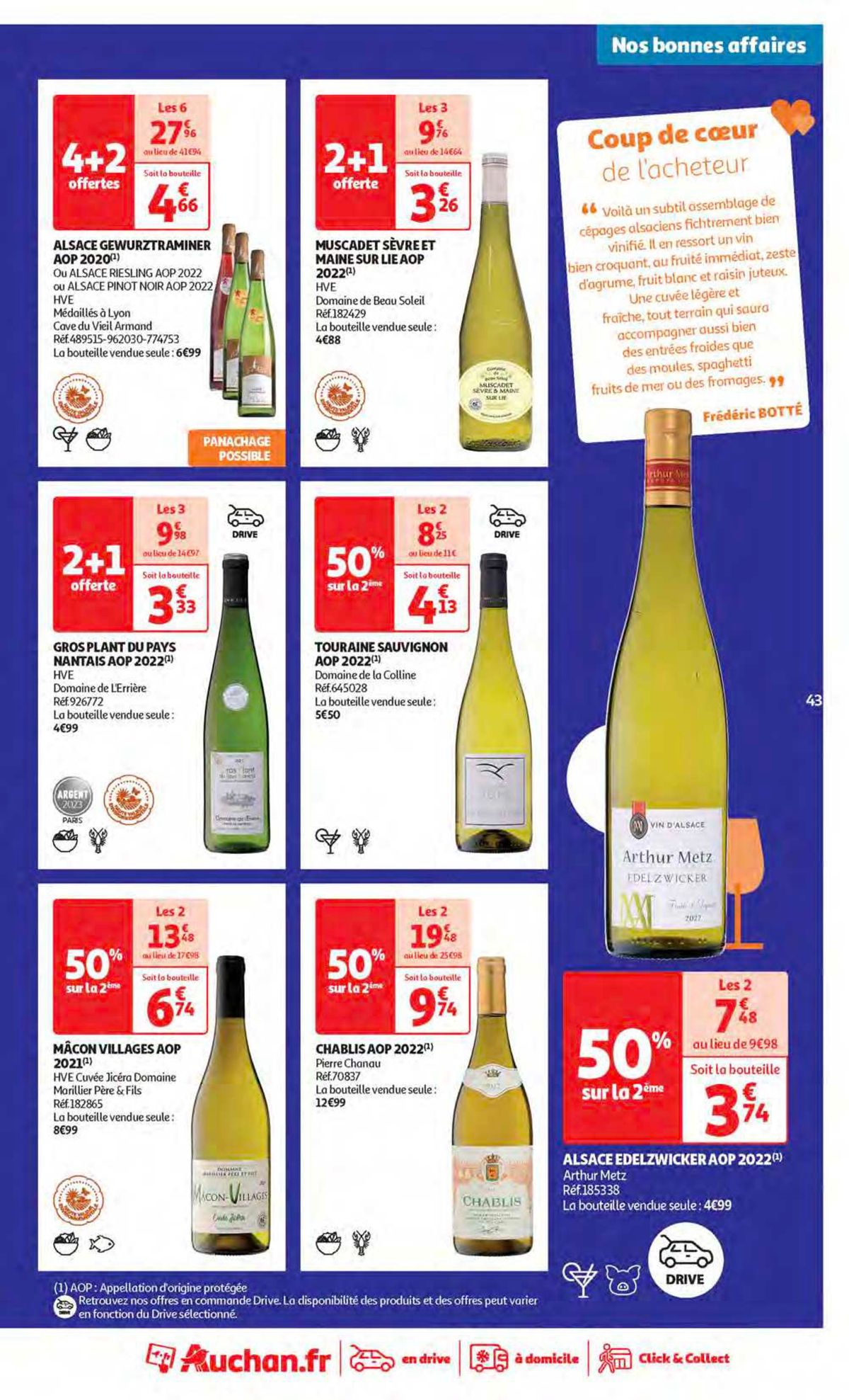Catalogue Foire Aux Vins RONCQ, page 00043