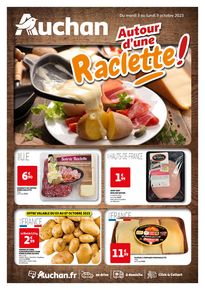 Catalogue Auchan à Dunkerque | Autour d'une raclette | 03/10/2023 - 09/10/2023