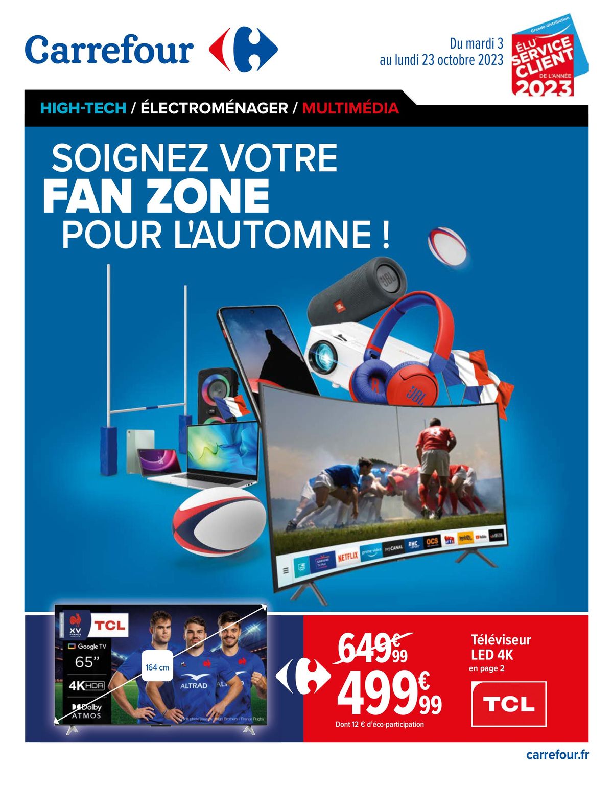 Catalogue Soignez votre fan zone pour l'automne !, page 00001