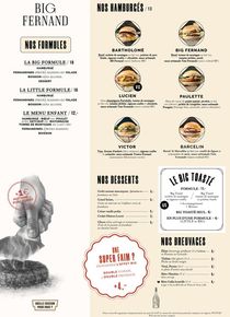 Promos de Restaurants à Saint-Martin-d'Hères | Menu Big Fernand Grenoble sur Big Fernand | 28/09/2023 - 31/03/2024
