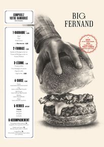Promos de Restaurants à Orléans | Menu Big Fernand  sur Big Fernand | 28/09/2023 - 31/03/2024