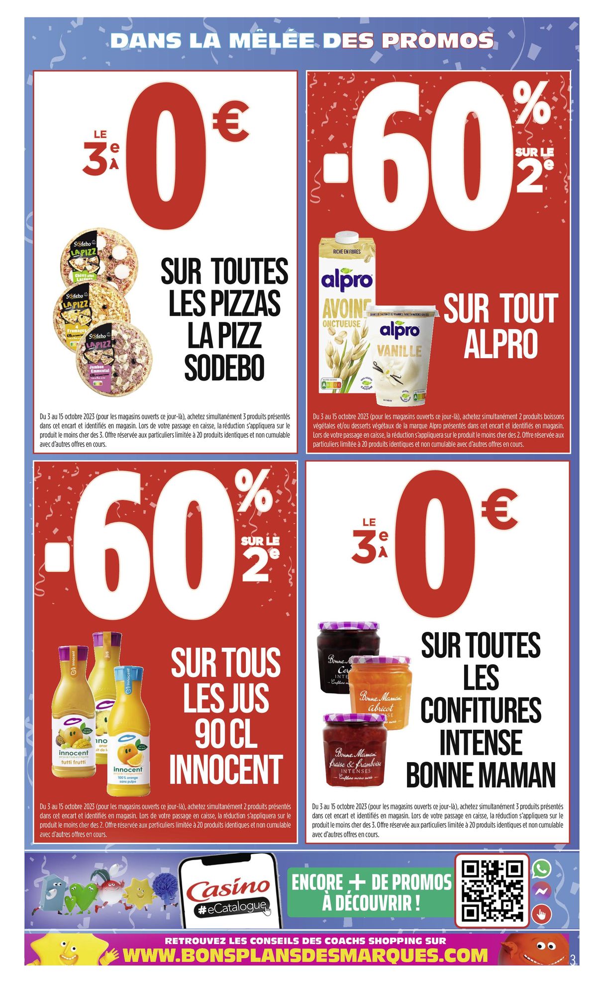 Catalogue DANS LA MÊLÉE DES PROMOS, page 00003