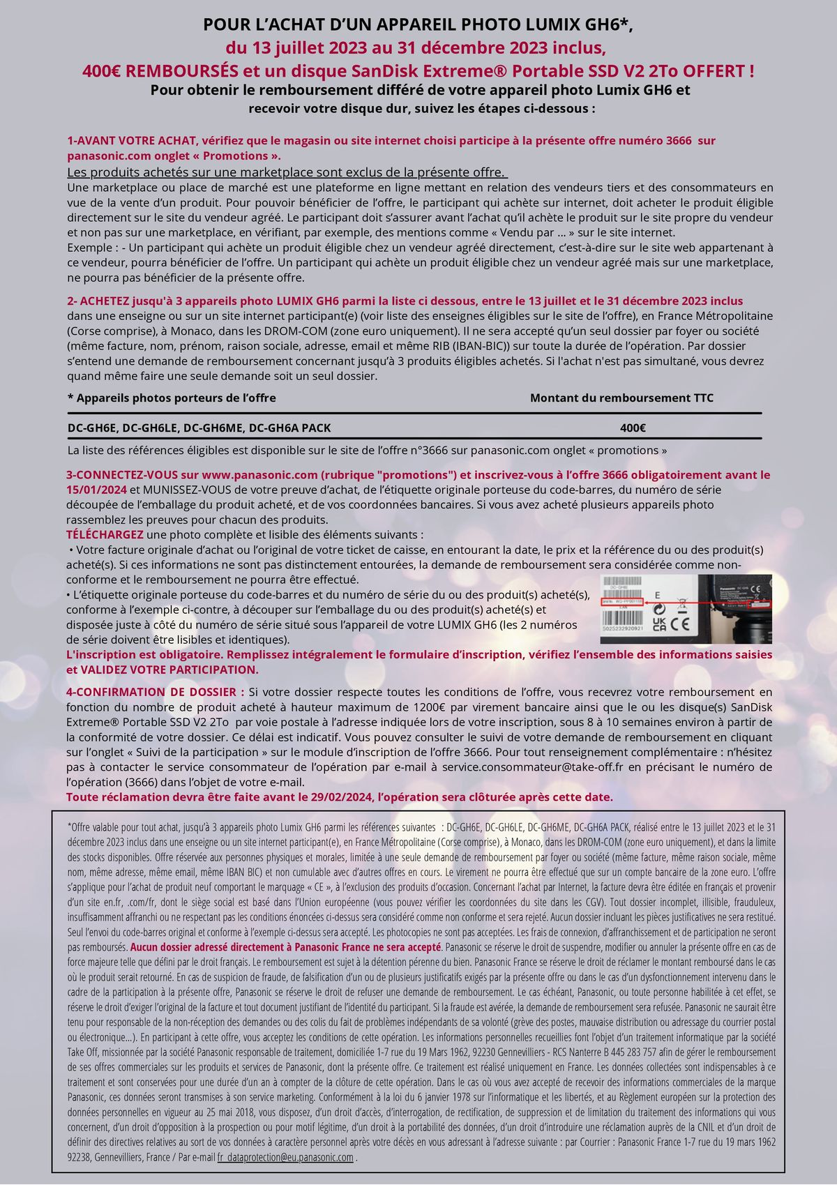 Catalogue 400€ remboursés + Disque SSD offert !, page 00002