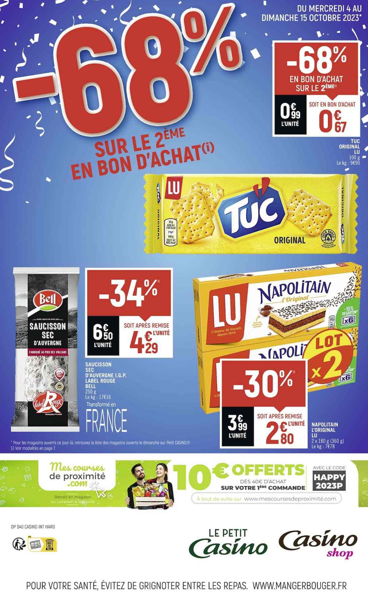 Catalogue -34%% EN BON D'ACHAT, page 00003