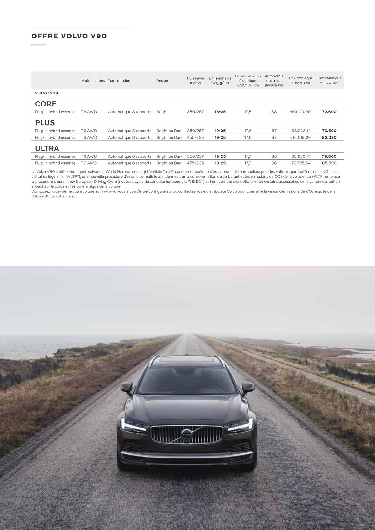 Catalogue VOLVO V90, page 00003