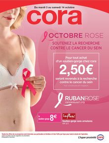 Catalogue Cora à Rennes | Octobre rose | 03/10/2023 - 14/10/2023