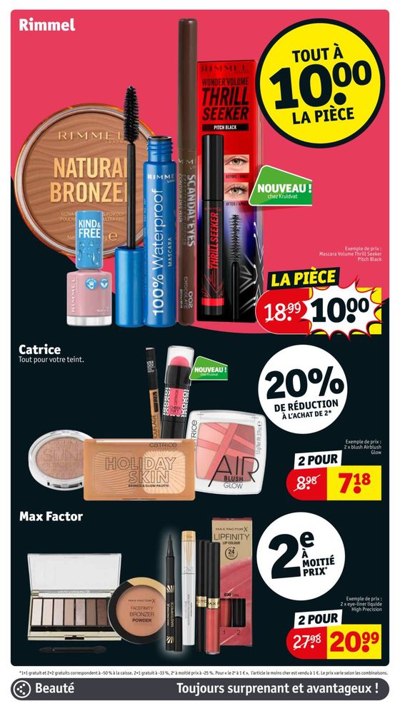 Catalogue Kruidvat | Affires à faire ! | 02/10/2023 - 08/10/2023
