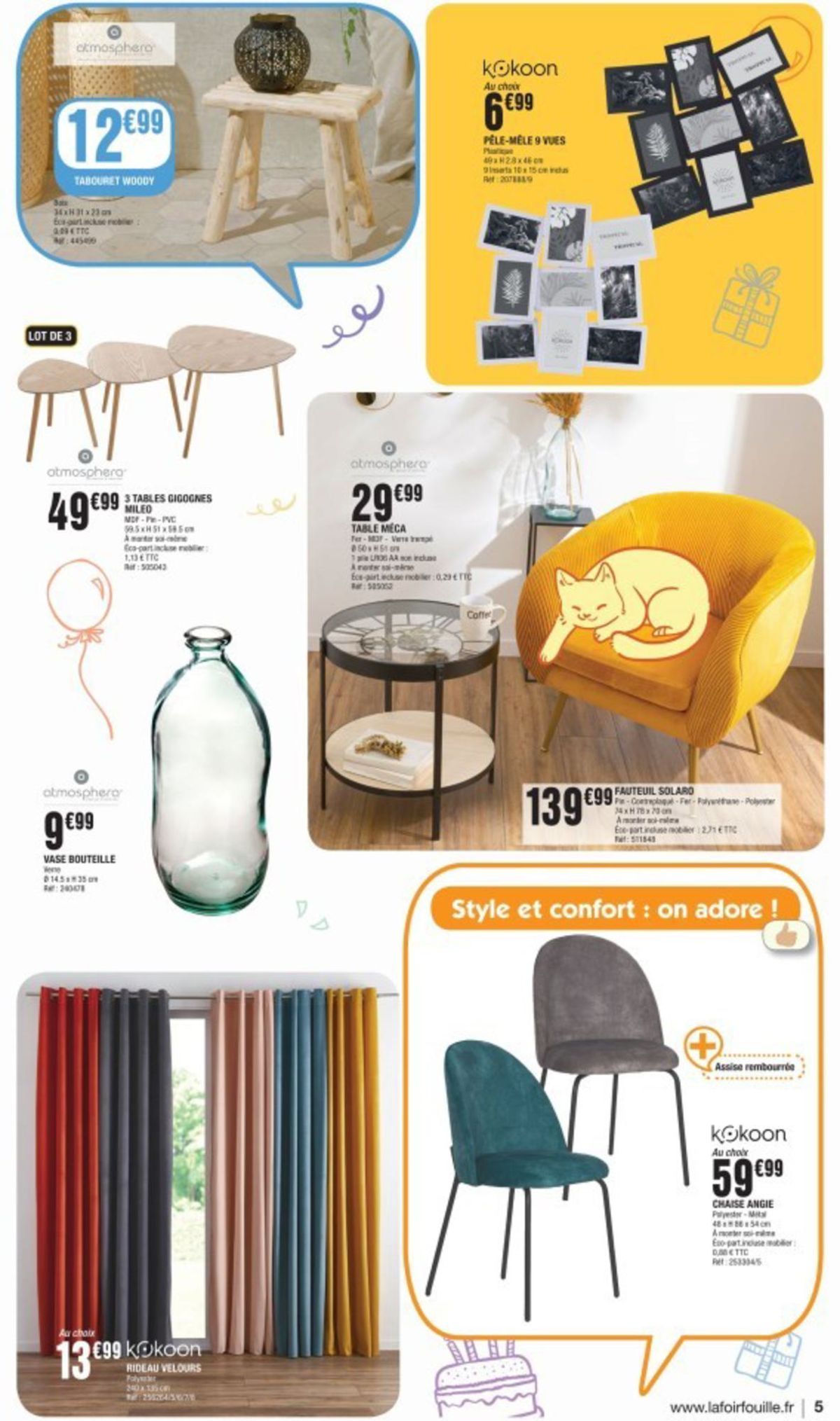 Catalogue Une déco cosy à bas prix, page 00006