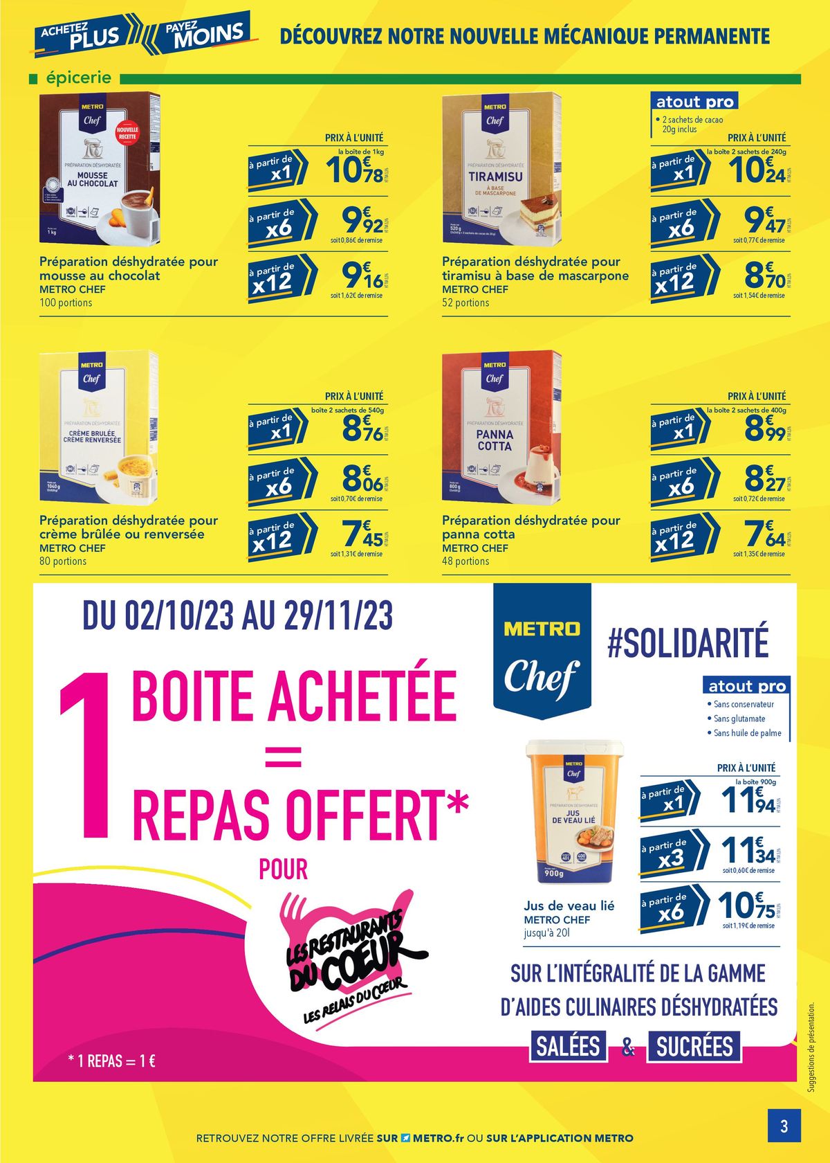 Catalogue Achetez plus, payez moins, page 00003