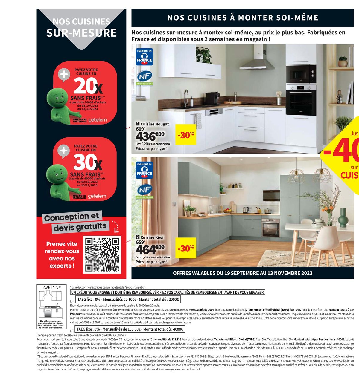 Catalogue Jusqu'à -40% sur le cuisines, page 00006