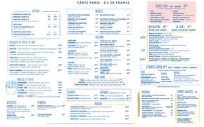 Promos de Restaurants à Paris | MENU ILE DE FRANCE sur La Criée | 03/10/2023 - 31/10/2023