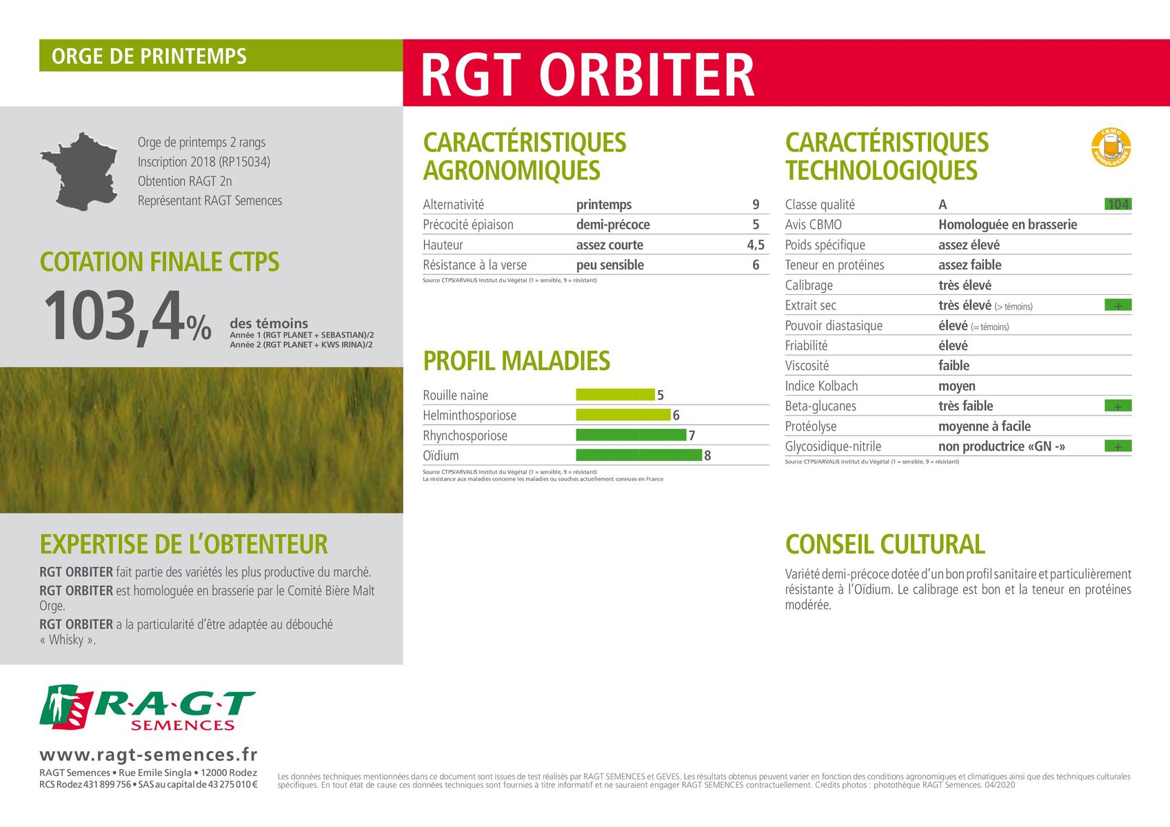 Catalogue RGT ORBITER, page 00002