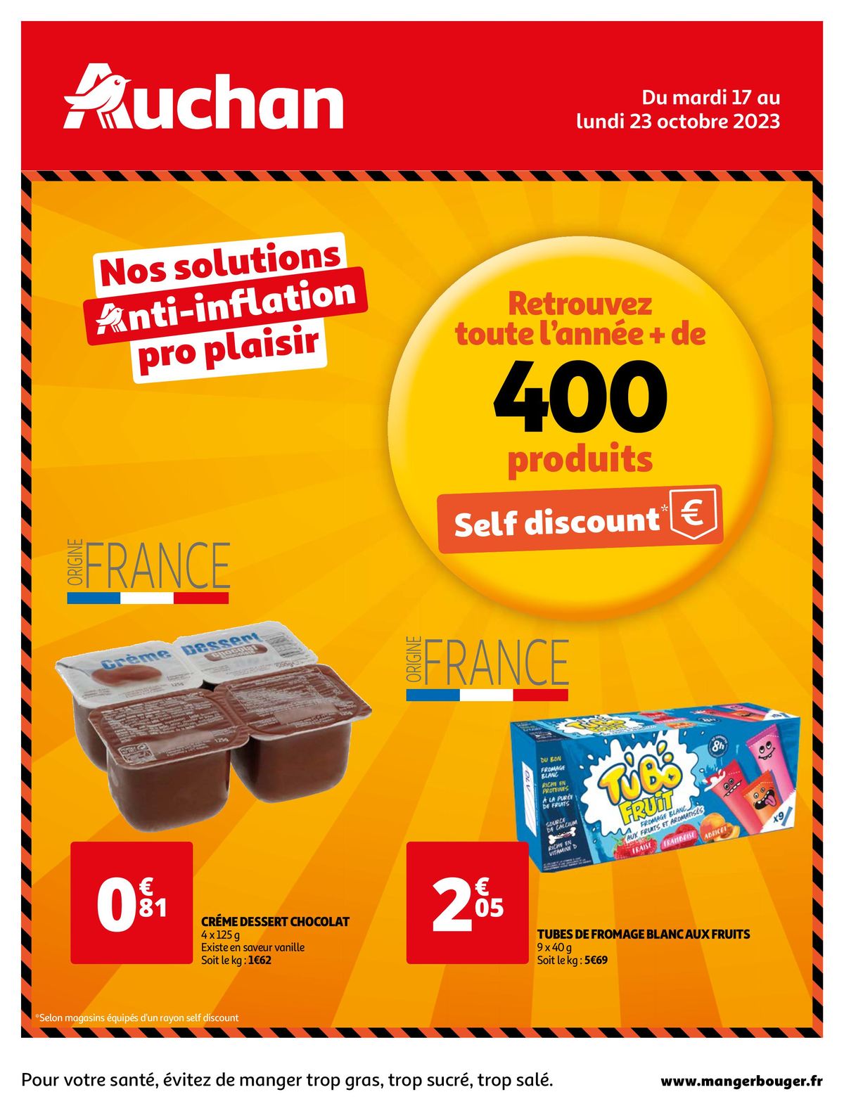 Catalogue Les offres self discount d'octobre, page 00001