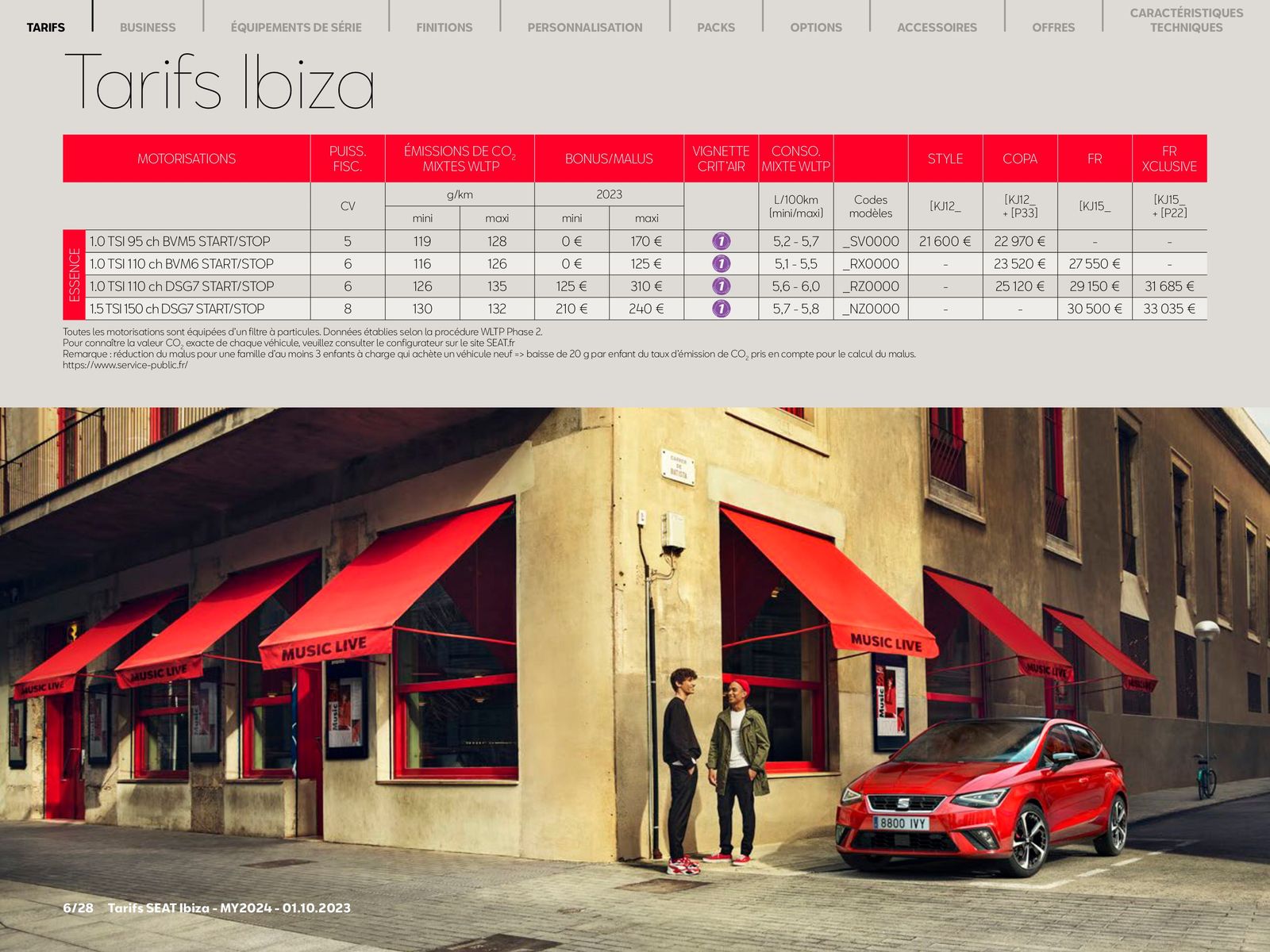 Catalogue SEAT Ibiza., page 00006