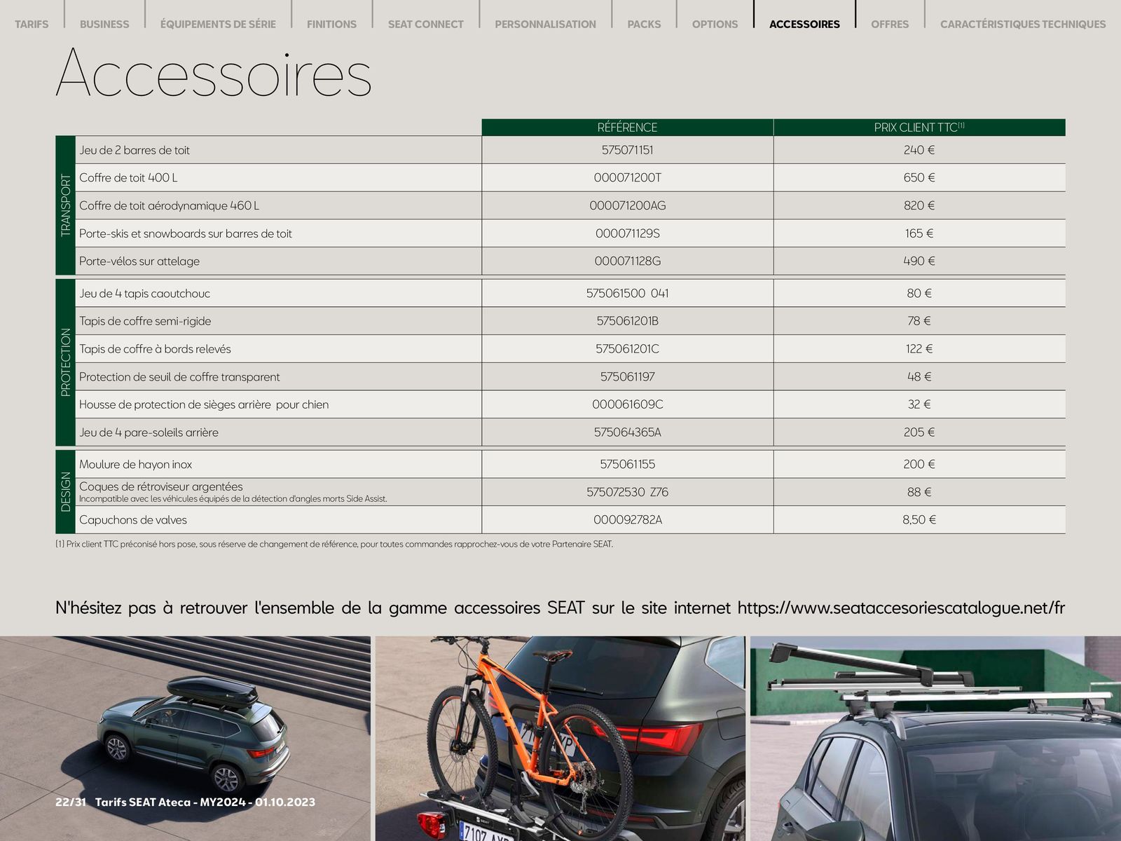 Catalogue SEAT Ateca|, page 00022