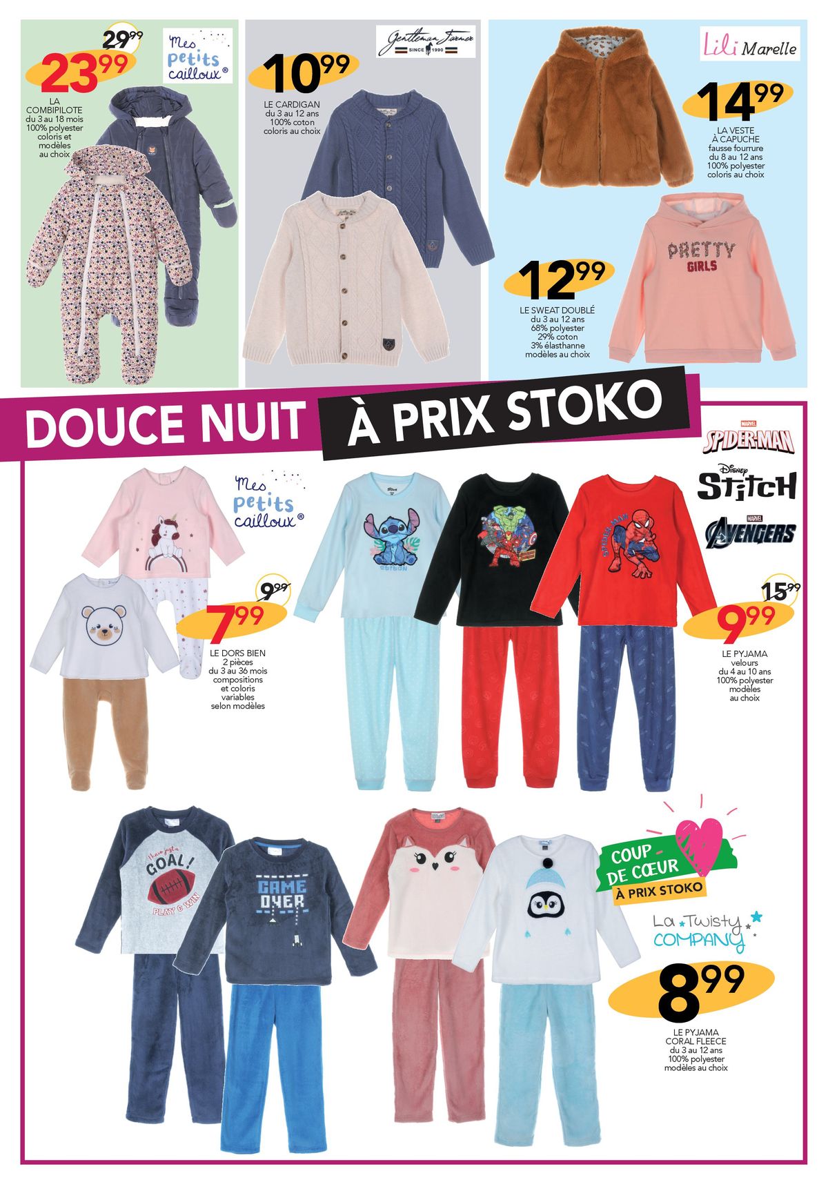 Catalogue Mode Hiver à prix Stoko, page 00005