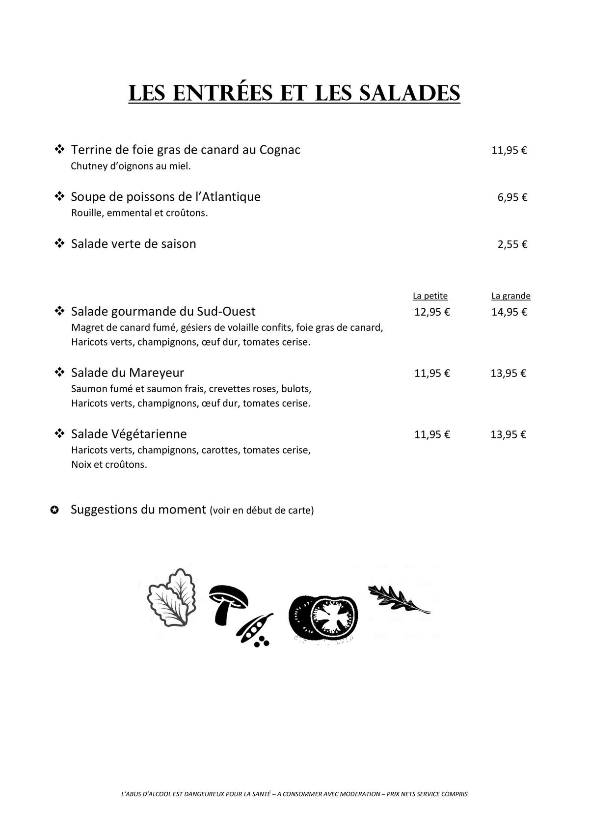Catalogue Menu La Taverne de Maître Kanter, page 00004