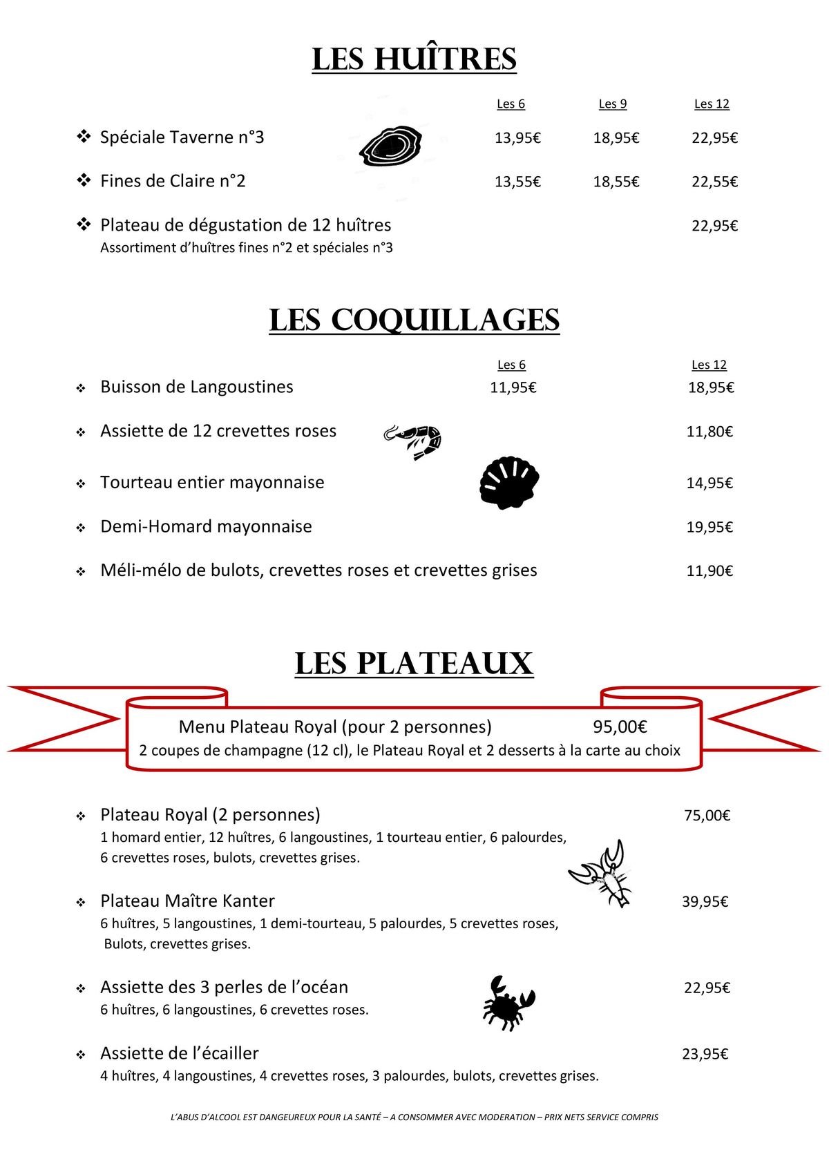 Catalogue Menu La Taverne de Maître Kanter, page 00005