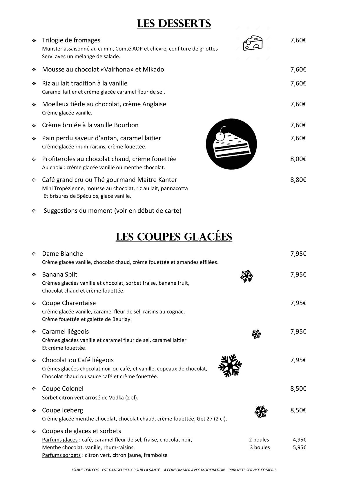 Catalogue Menu La Taverne de Maître Kanter, page 00010