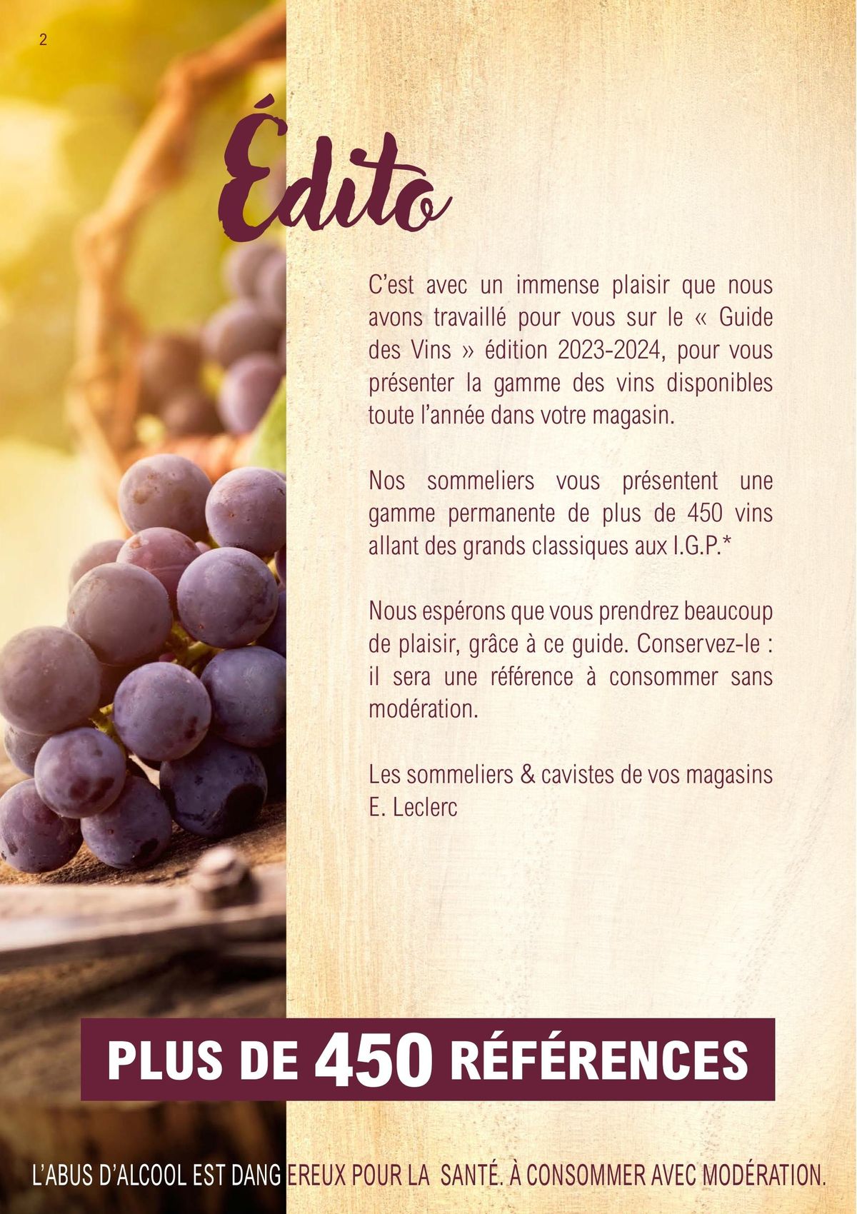 Catalogue GUIDE DES VINS 2023 2024, page 00012