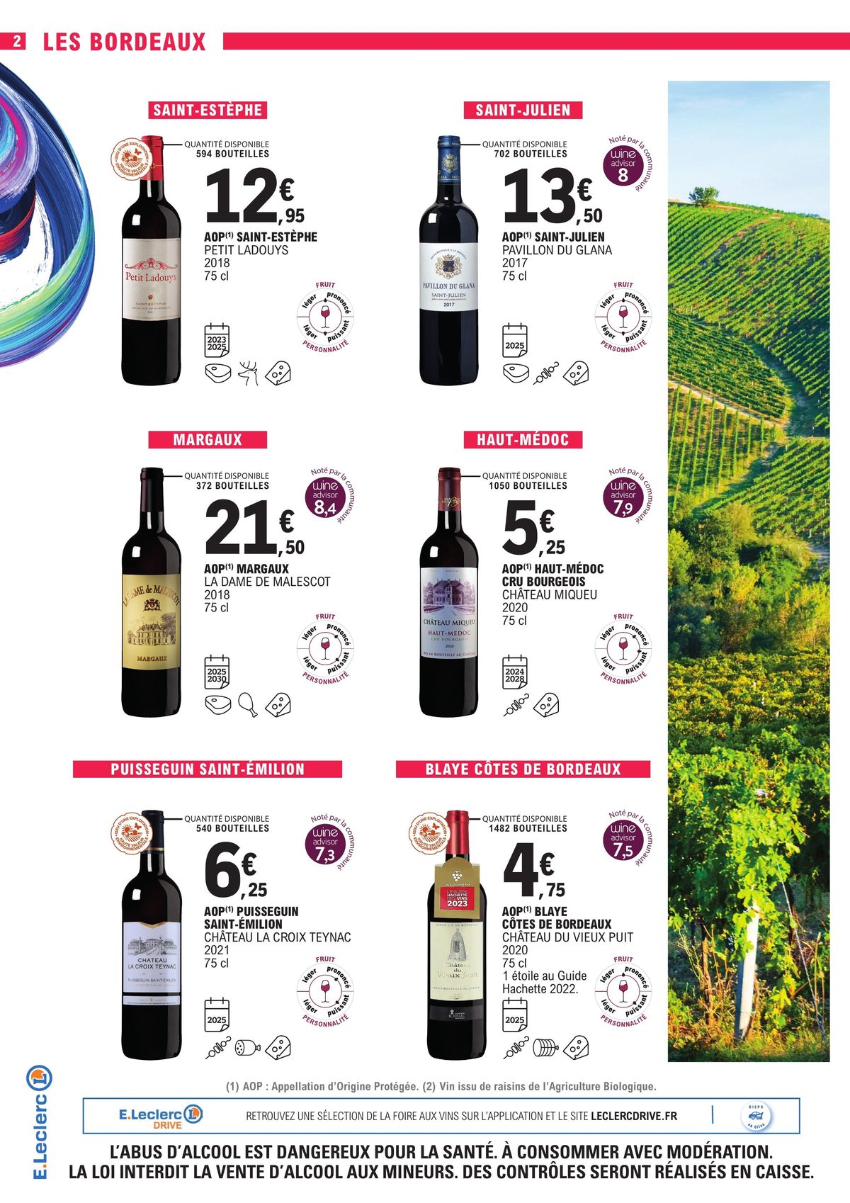 Catalogue Foire aux vins Marine, page 00002