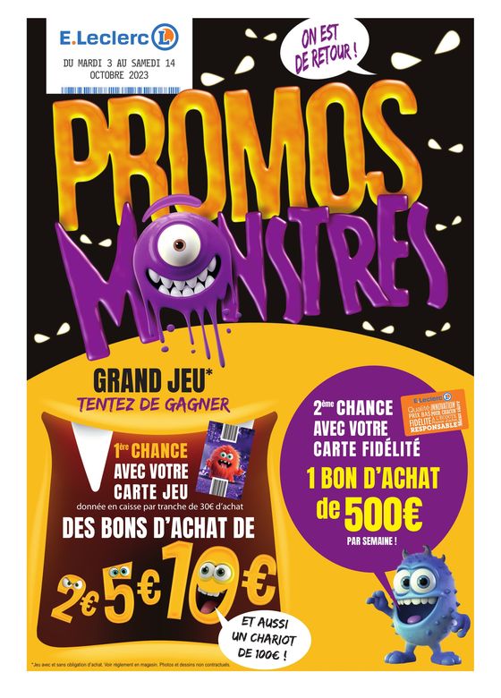 PROMO MONSTRES