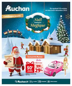 Catalogue Auchan | Noël s'annonce magique | 20/10/2023 - 06/12/2023