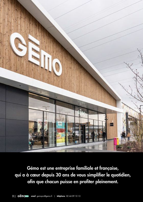 Gemo promotion discount