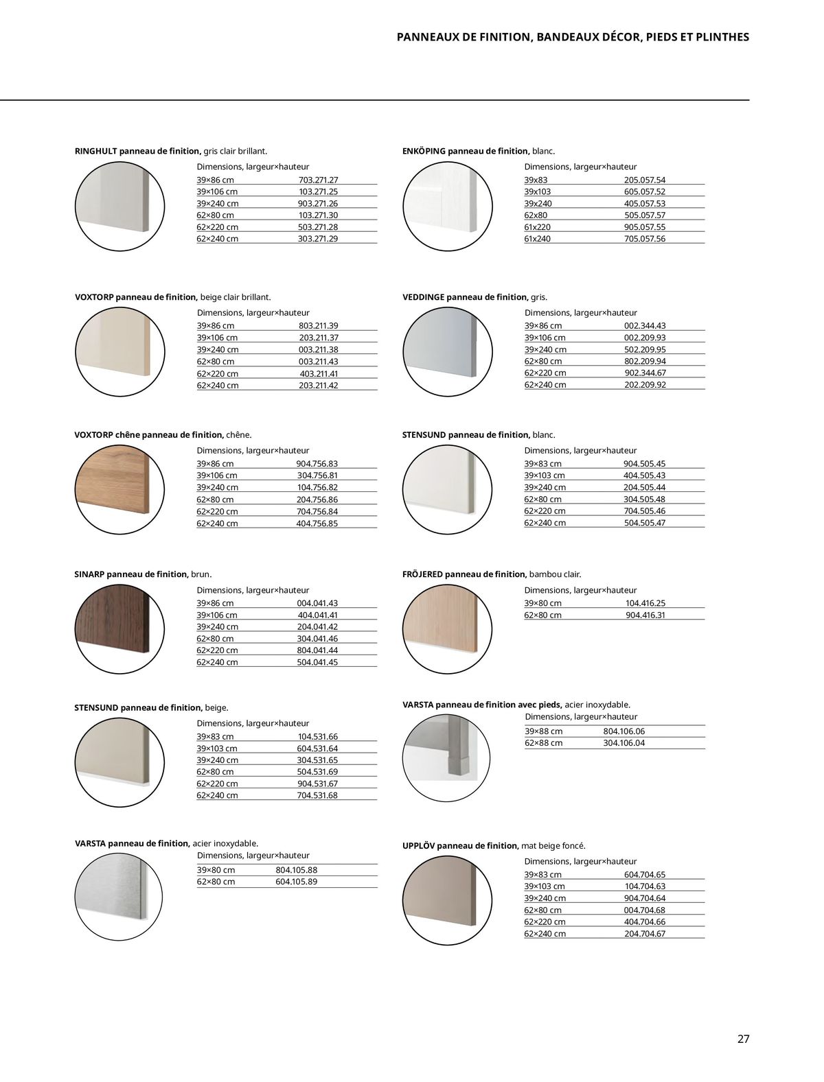 Catalogue IKEA CUISINES, page 00027