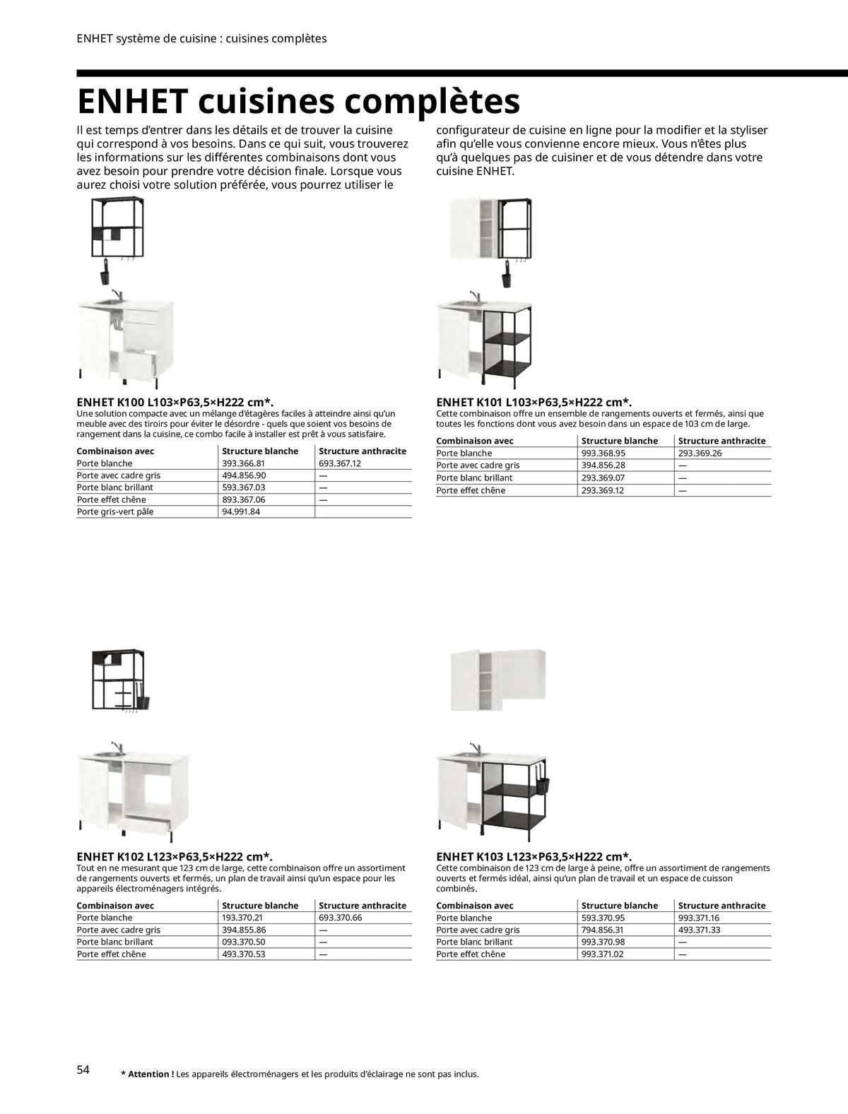 Catalogue IKEA CUISINES, page 00054