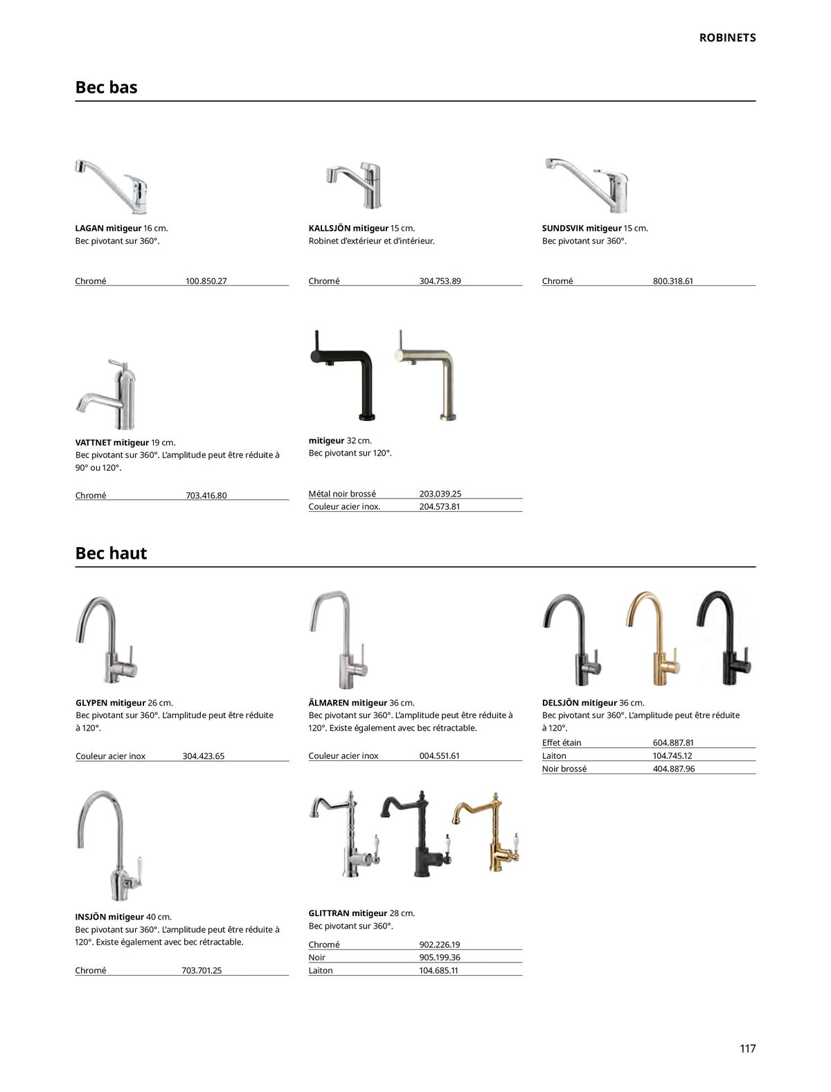 Catalogue IKEA CUISINES, page 00117