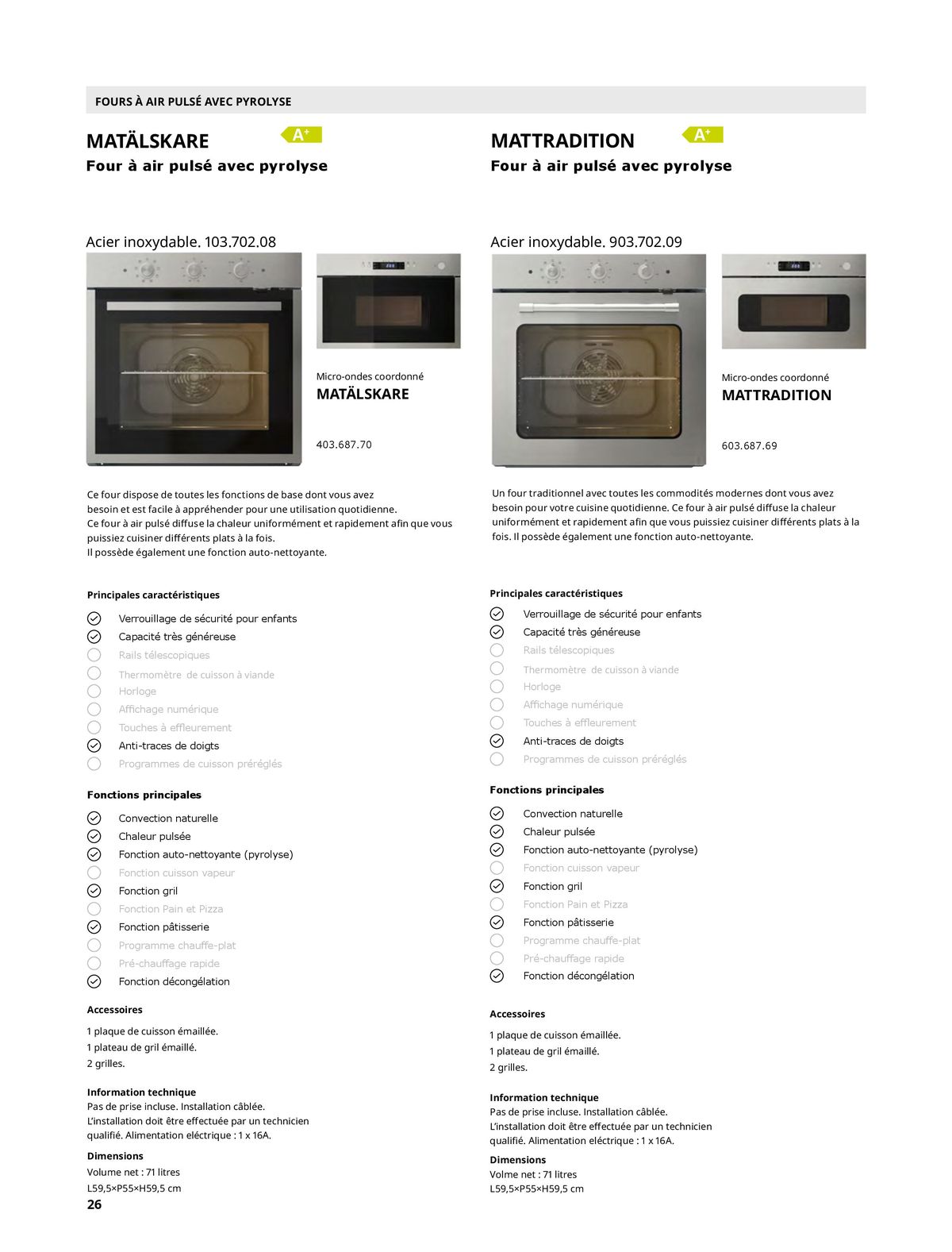 Catalogue IKEA ÉLECTROMÉNAGER, page 00026