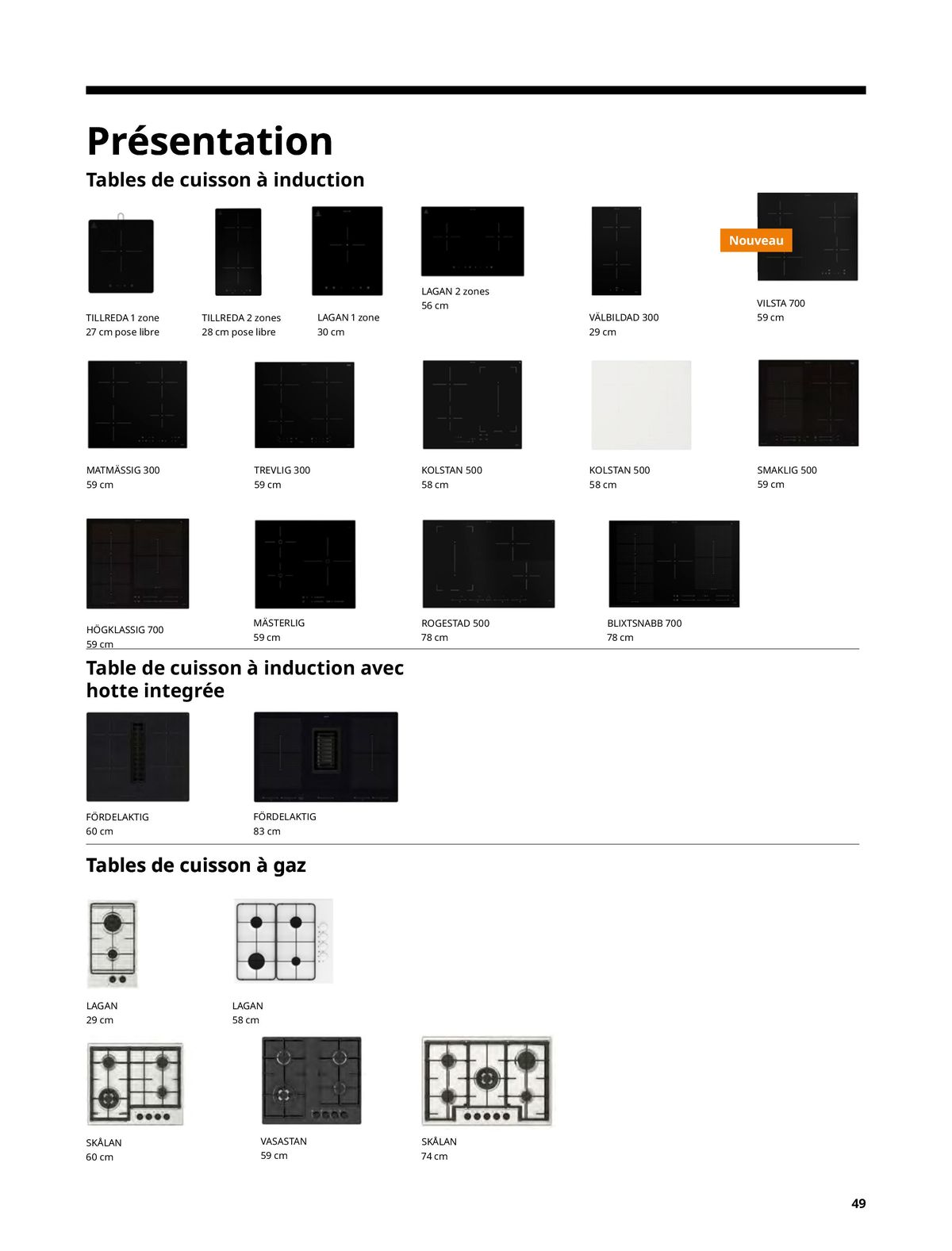 Catalogue IKEA ÉLECTROMÉNAGER, page 00049