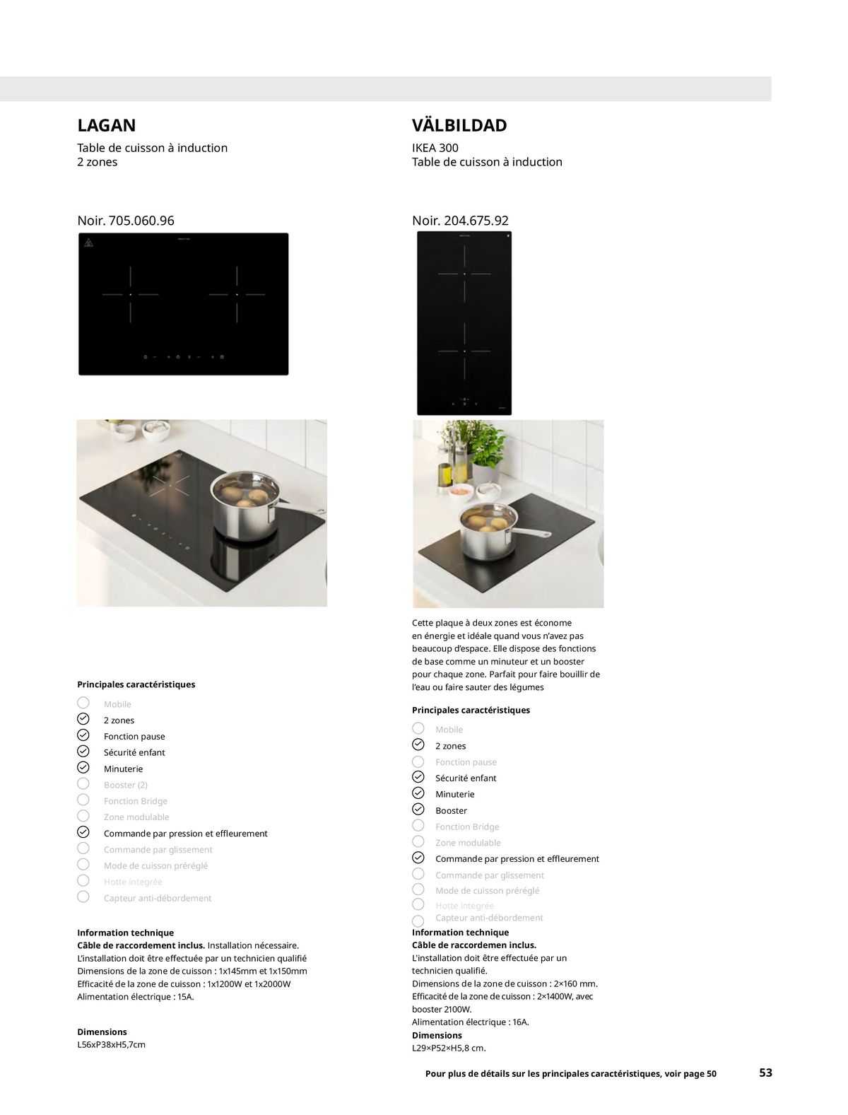 Catalogue IKEA ÉLECTROMÉNAGER, page 00053