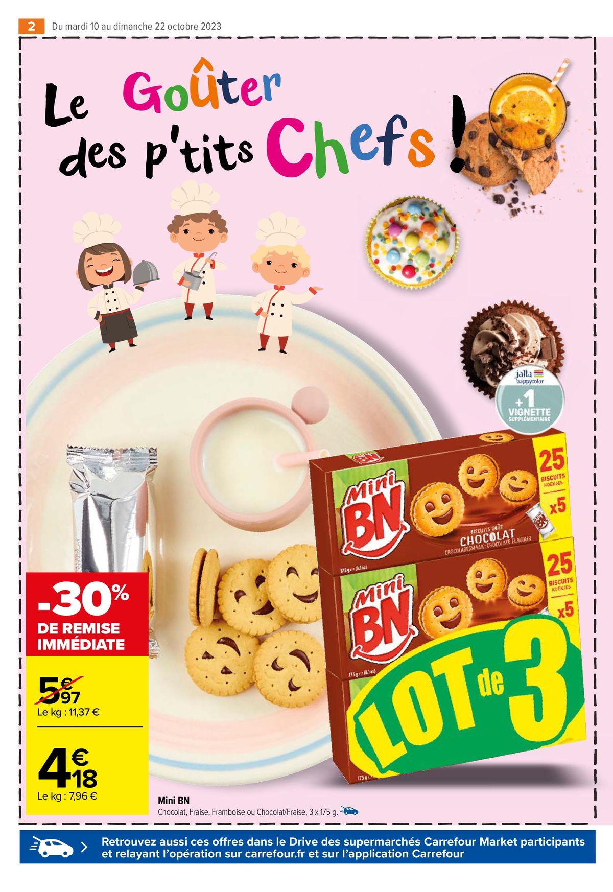 Catalogue Le goûter des petits chefs 2023, page 00004