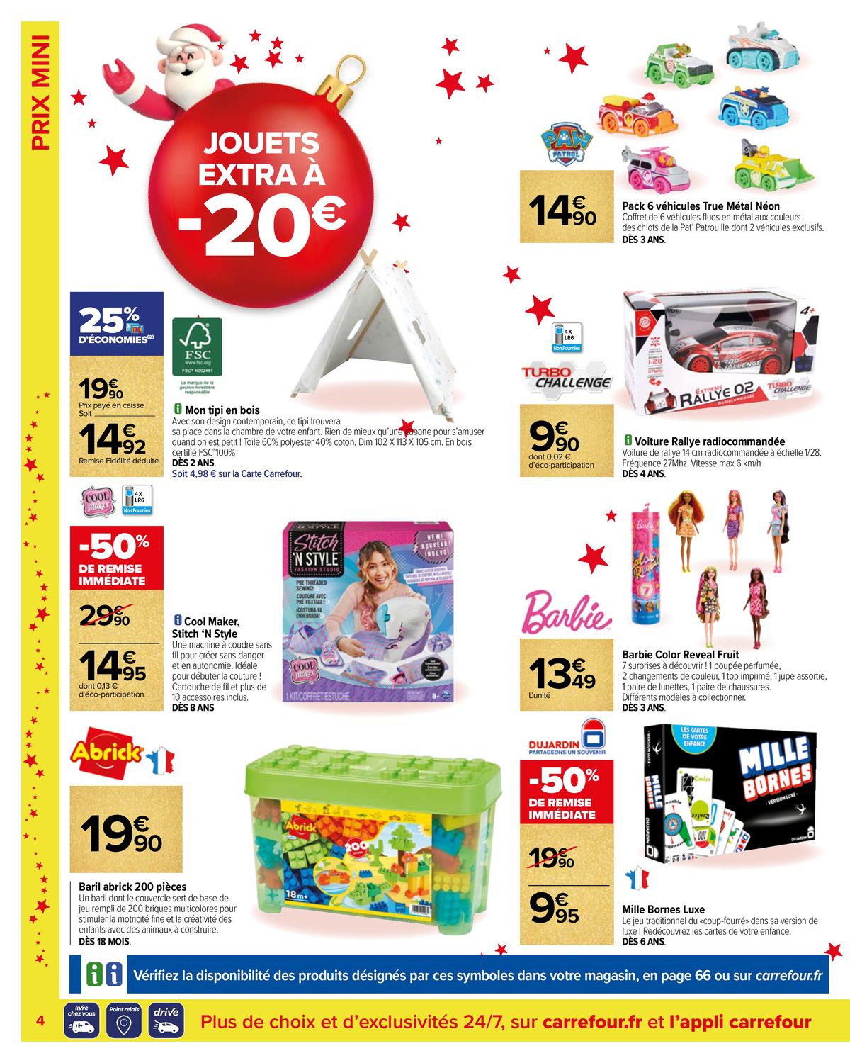 Catalogue JOUETS A PRIX EXTRA, page 00004