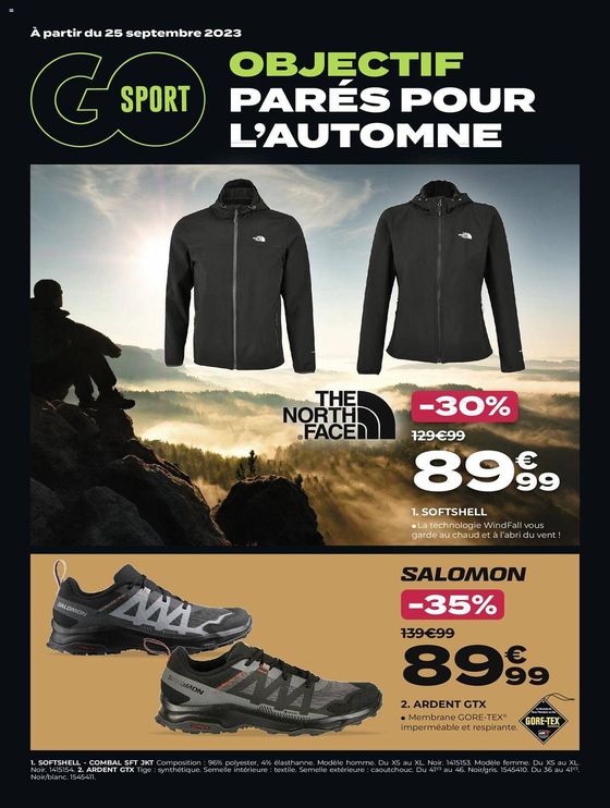 Go sport shop salomon femme