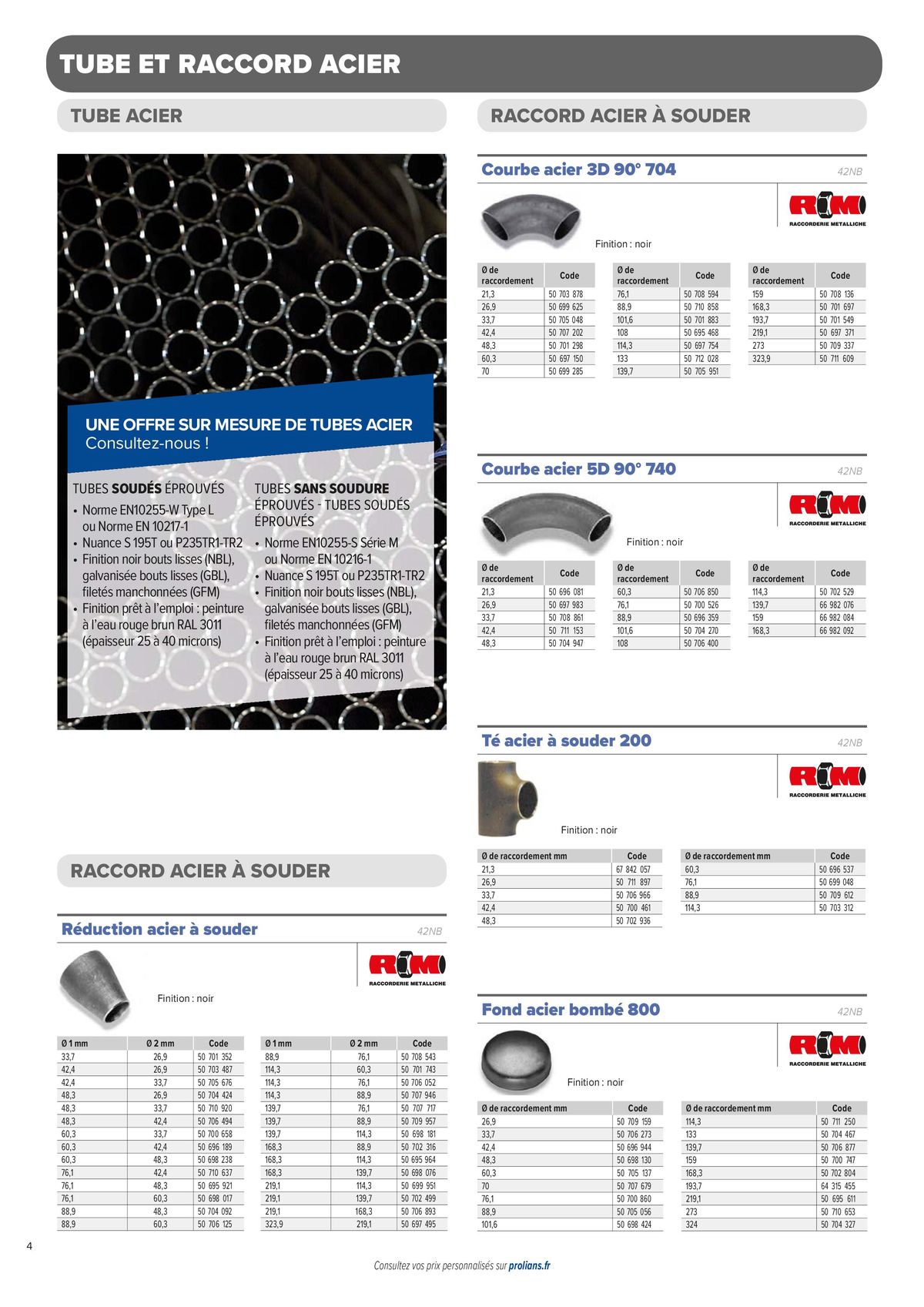 Catalogue L'Univers Transport des fluides, page 00006