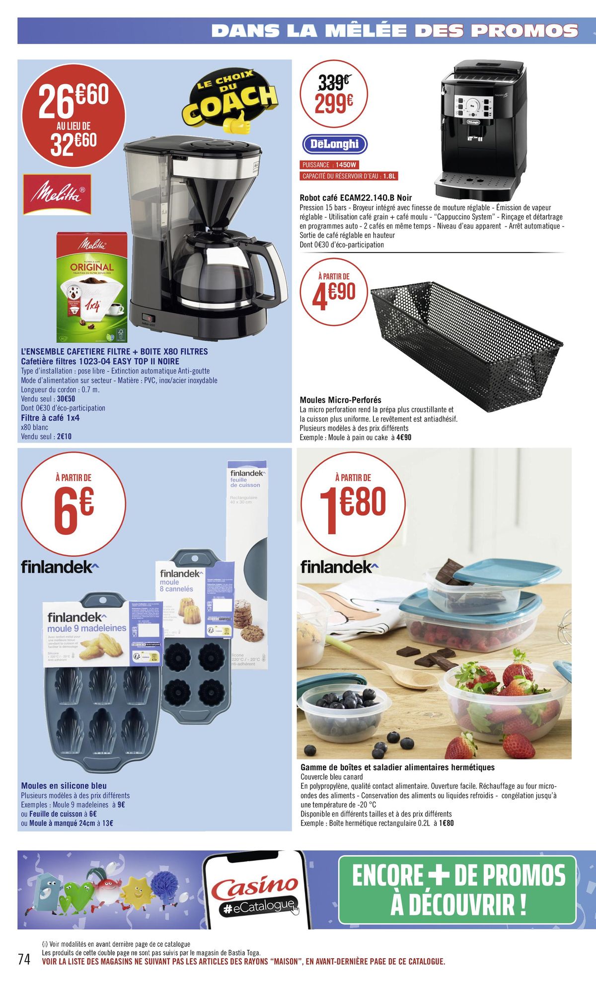 Catalogue -50% Sur le 2e !, page 00074