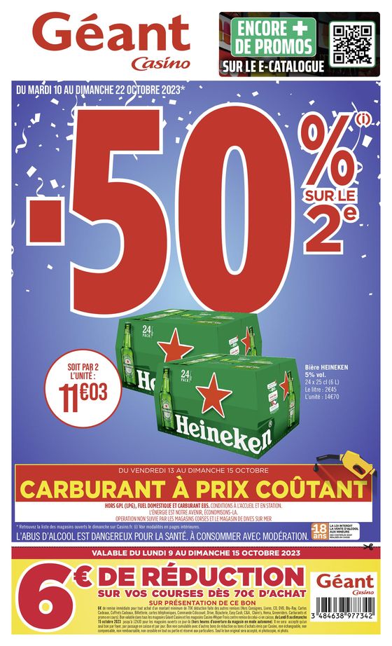 -50% Sur le 2e !