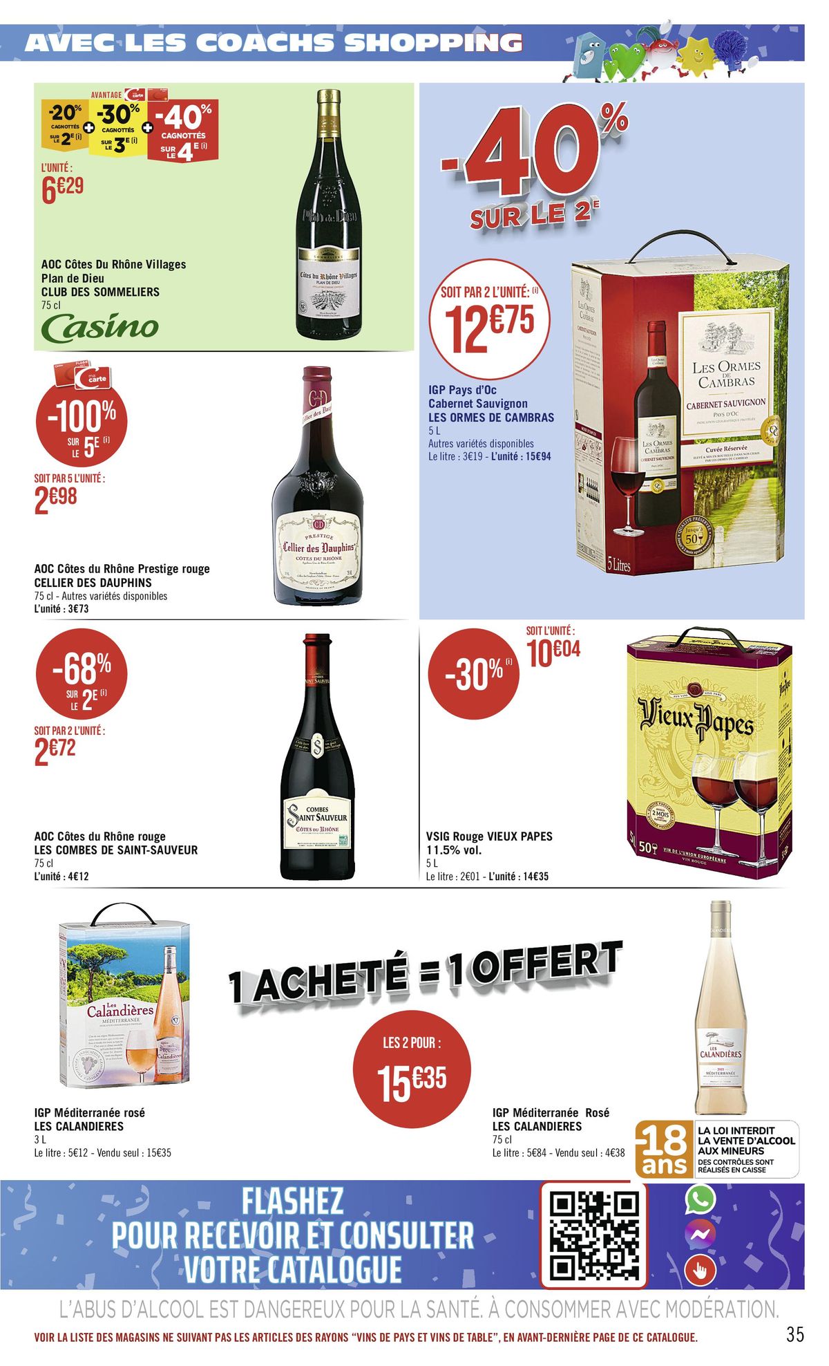 Catalogue -50% Sur le 2e !, page 00035