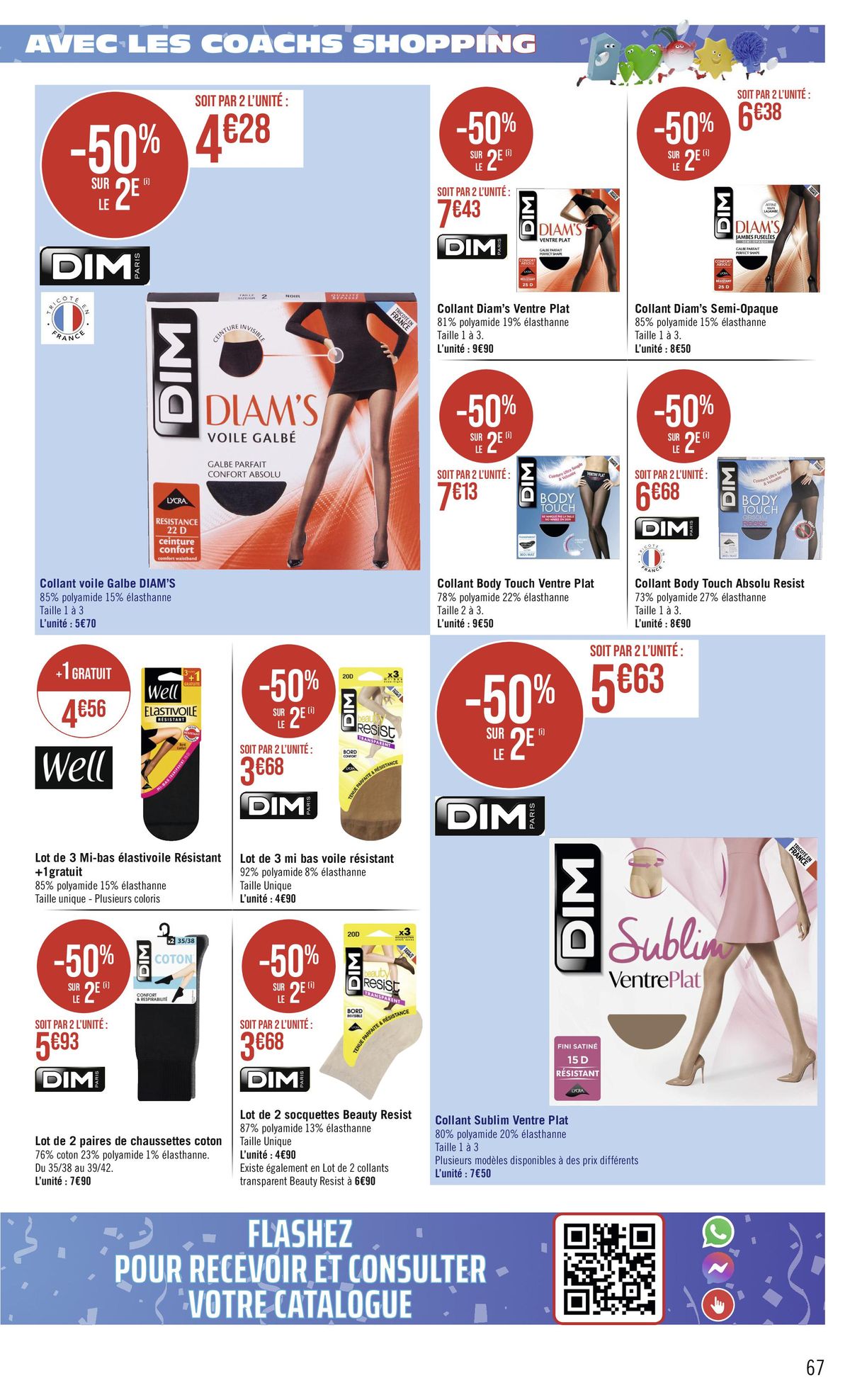 Catalogue -50% Sur le 2e !, page 00067